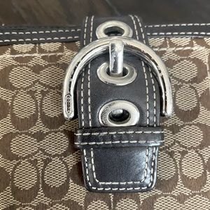 Small brown Coach wallet